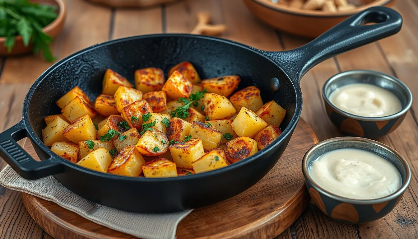 Bratkartoffeln aus rohen Kartoffeln​