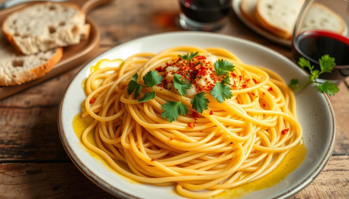 Spaghetti mit Knoblauch - Klassisch italienisch genießen